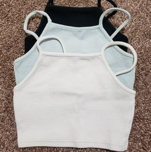 Topshop Crop Tank Tops